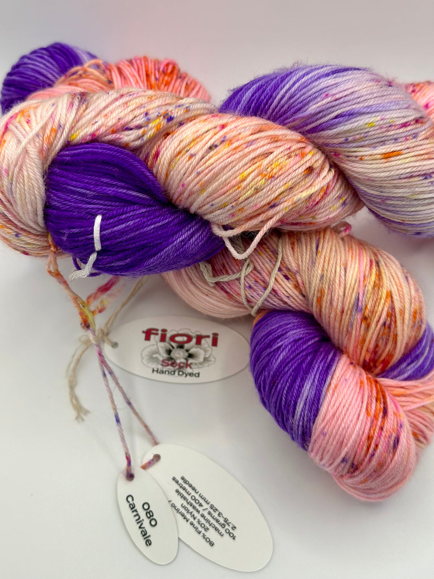 Fiori Hand Dyed yarn (Sock)