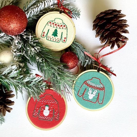 Christmas Jumper Cross Stitch Kits