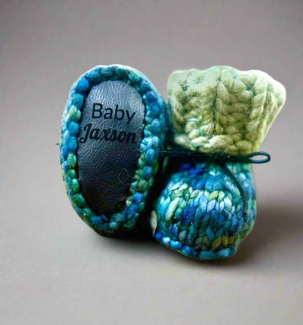 Chunky Merino  Booties Customised  Made to Order