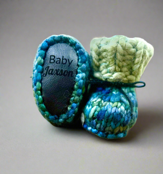 Chunky Merino  Booties Customised  Made to Order