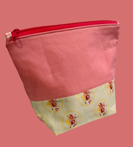Medium Zip Pouch Sock Project Bag