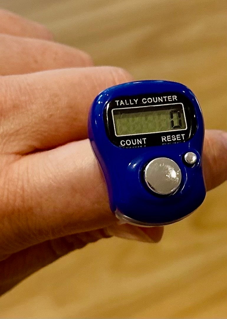 Digital row counter